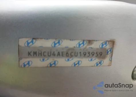 2012 Hyundai Accent Gls из США, поврежденный, VIN KMHCU4AE6CU193959